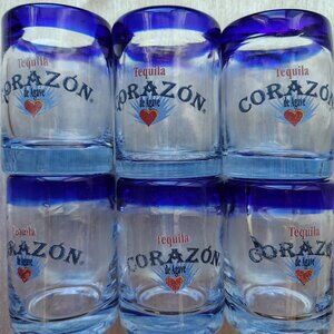 Corazon Tequila Artisan Shot Glasses